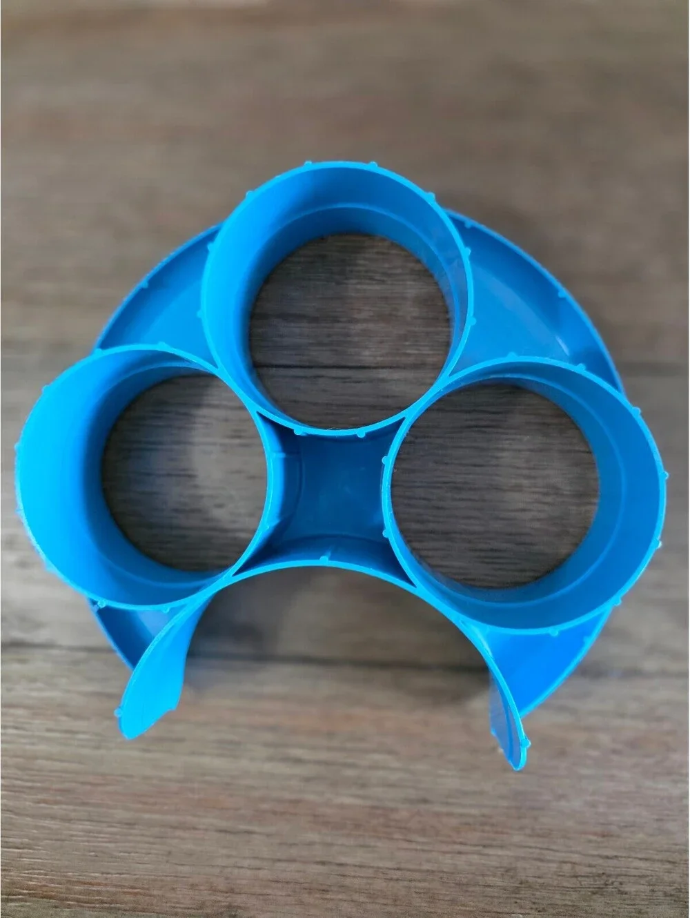Meal Measure Blue Plastic Portion Control Food Divider